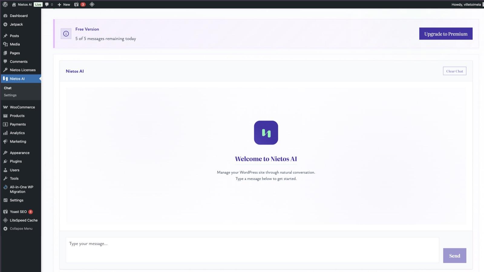 Nietos AI Plugin